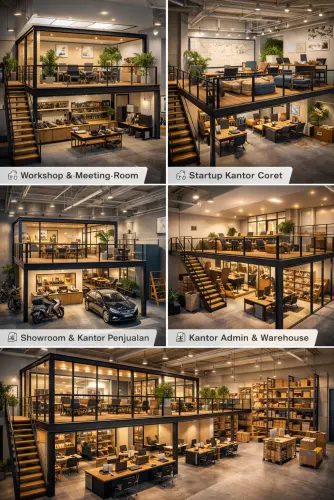 Mezzanine Ruang Kantor di Sentul