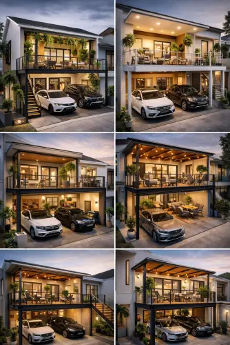 Mezannine Teras Rumah Keren di Sentul